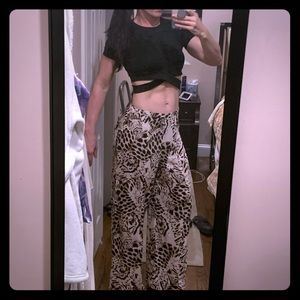 JLO LEOPARD PRINT DRESS PANTS